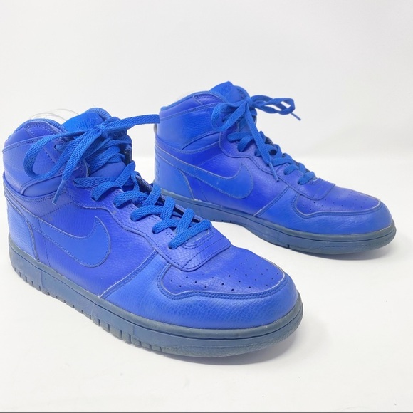 RARE NIKE Big High Game Royal Blue High Top University Blue 336608-440 Men's 9.5 - Picture 3 of 14